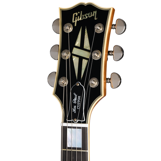 Gibson Custom Les Paul Custom Quilt Sapele, Ultra Light Aged, Natural Electric Guitar Gibson Custom