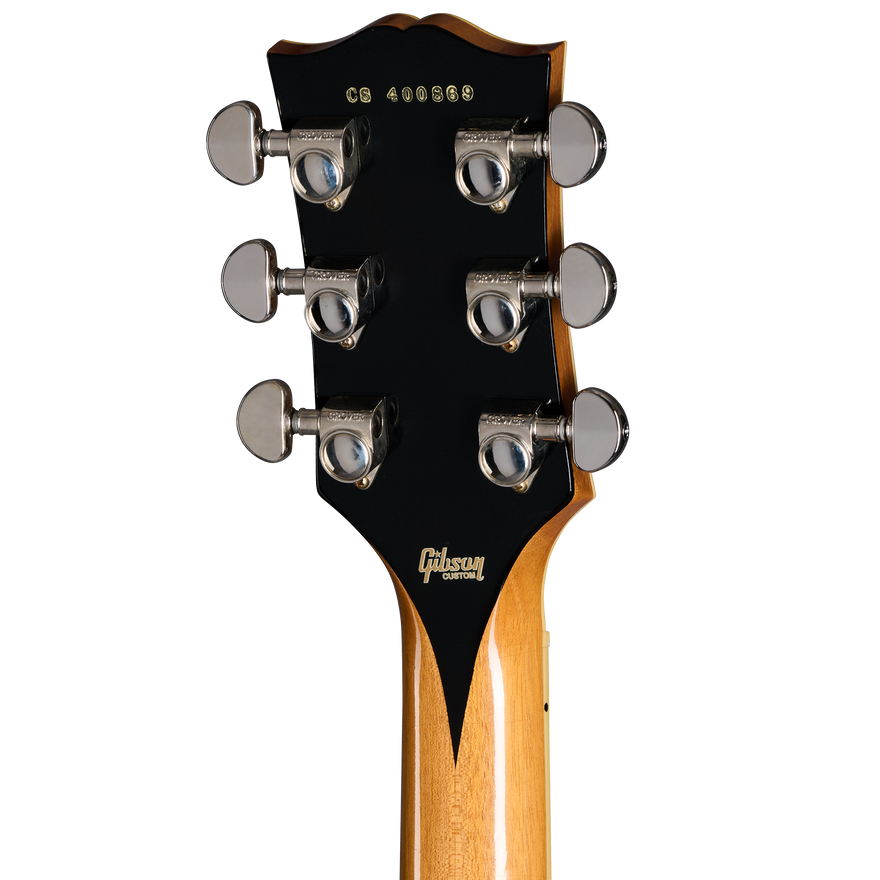 Gibson Custom Les Paul Custom Quilt Sapele, Ultra Light Aged, Natural Electric Guitar Gibson Custom