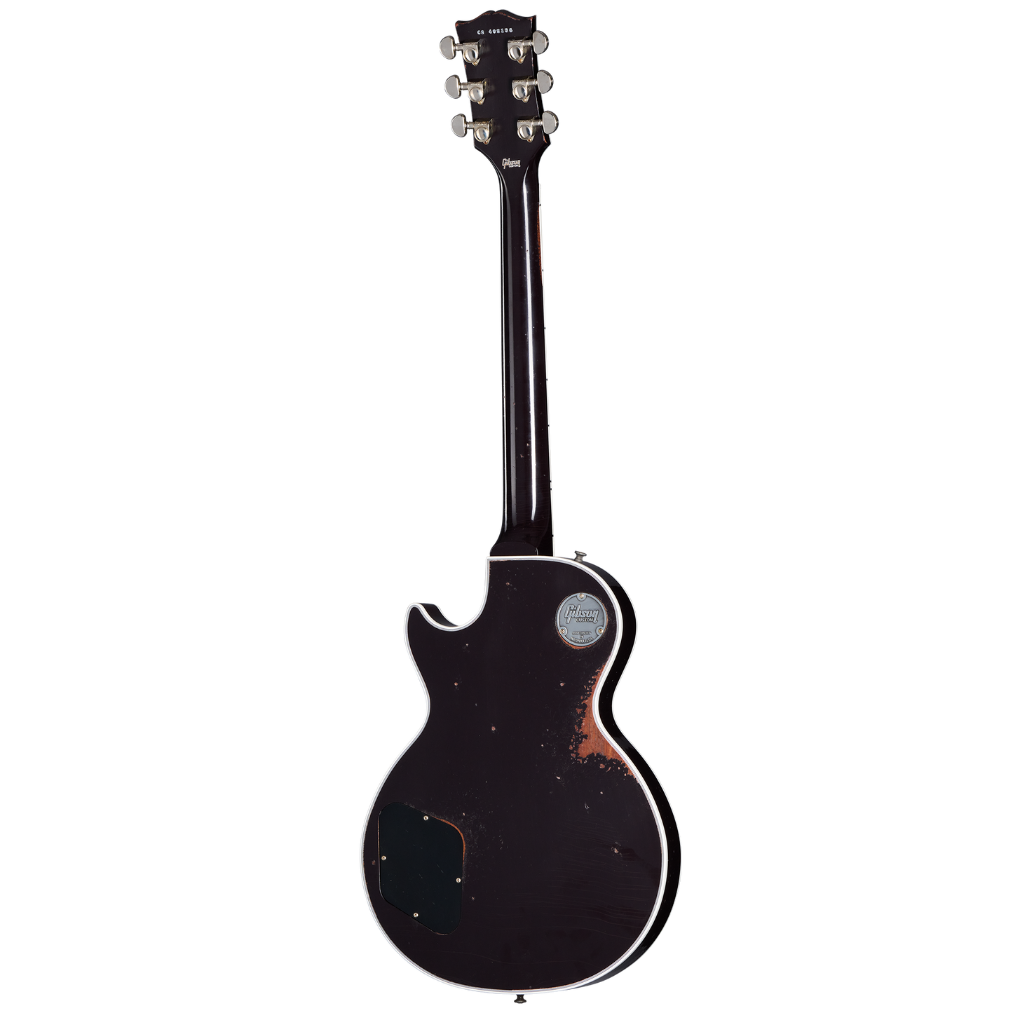Gibson Custom Les Paul Custom, Heavy Aged, Oxblood Electric Guitar Gibson Custom