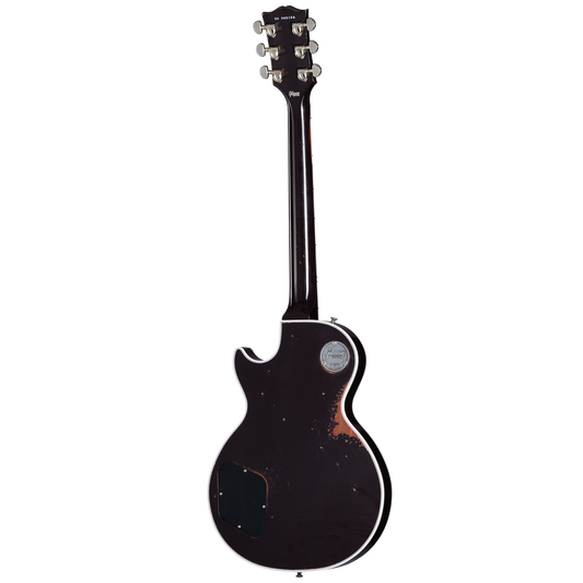 Gibson Custom Les Paul Custom, Heavy Aged, Oxblood Electric Guitar Gibson Custom