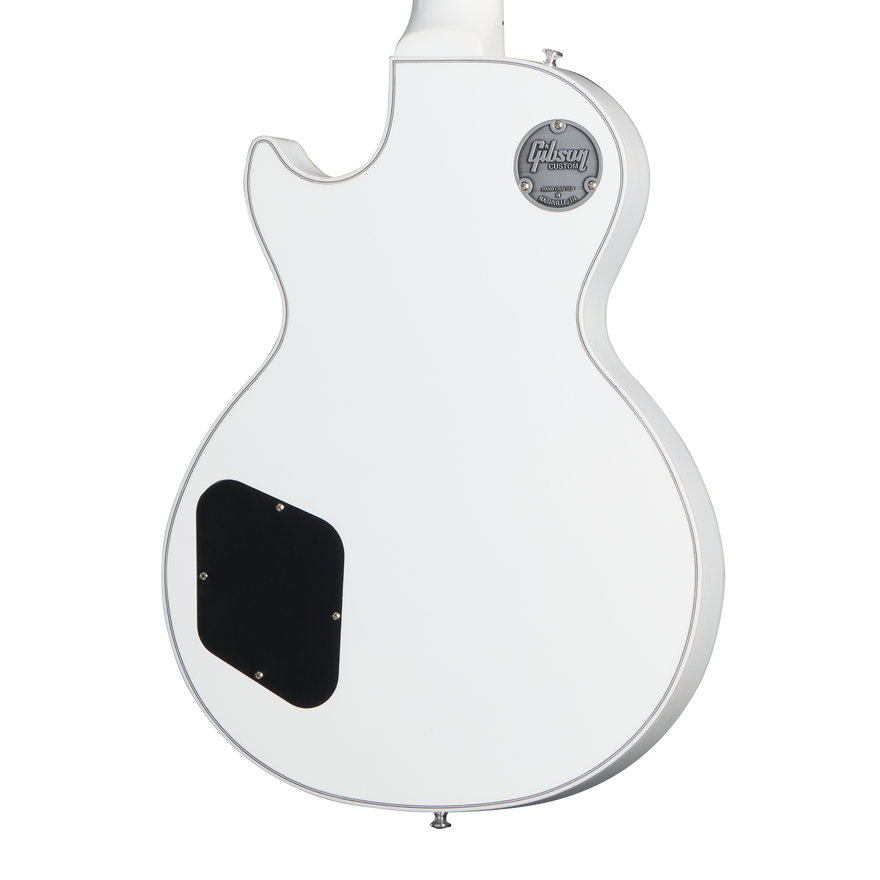 Gibson Custom Les Paul Custom, Nickel Hardware, Alpine White Electric Guitar Gibson Custom