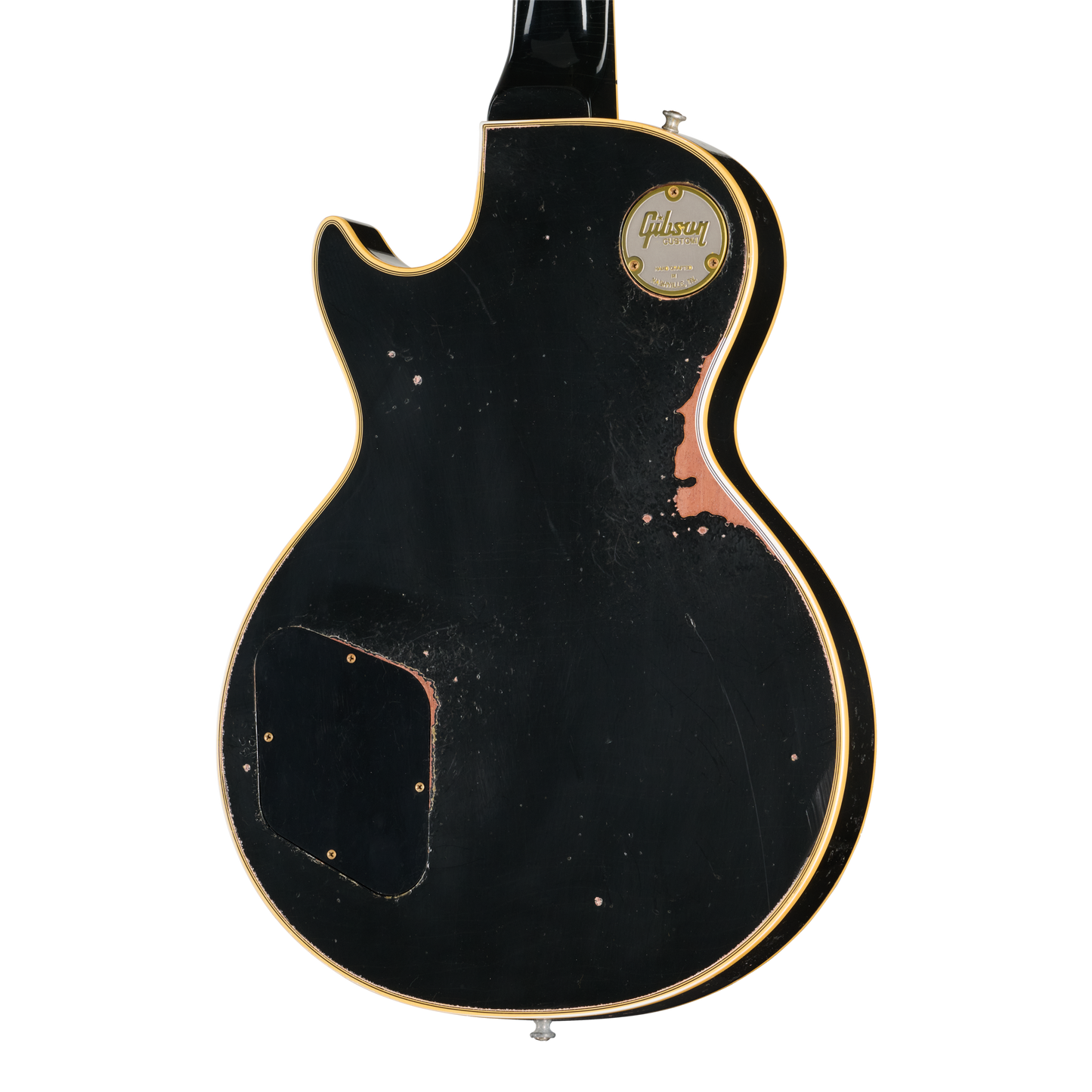 Gibson Custom LE 1968 Les Paul Custom Reissue, Heavy Aged, Olive Drab Top Electric Guitar Gibson Custom