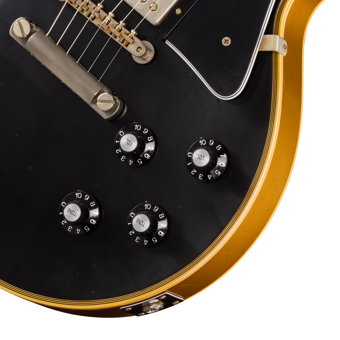 Gibson Custom LE 1968 Les Paul Custom Reissue, Light Aged, Ebony Top Electric Guitar Gibson Custom