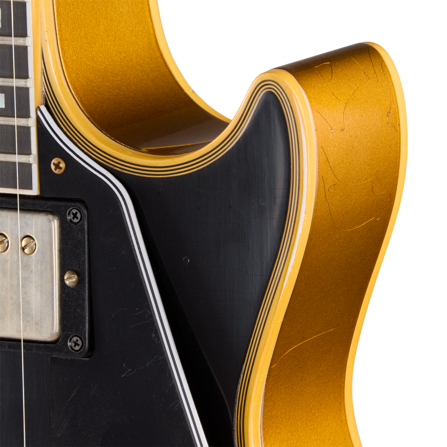 Gibson Custom LE 1968 Les Paul Custom Reissue, Light Aged, Ebony Top Electric Guitar Gibson Custom