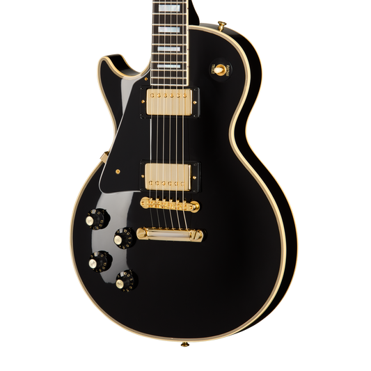 Gibson Custom 1968 Les Paul Custom Reissue, Left-Handed, Gloss, Ebony Electric Guitar Gibson Custom