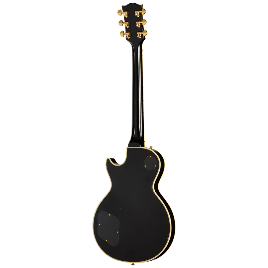 Gibson Custom Mick Ronson 1968 Les Paul Custom Collector's Edition, Antique Natural/Ebony Electric Guitar Gibson Custom