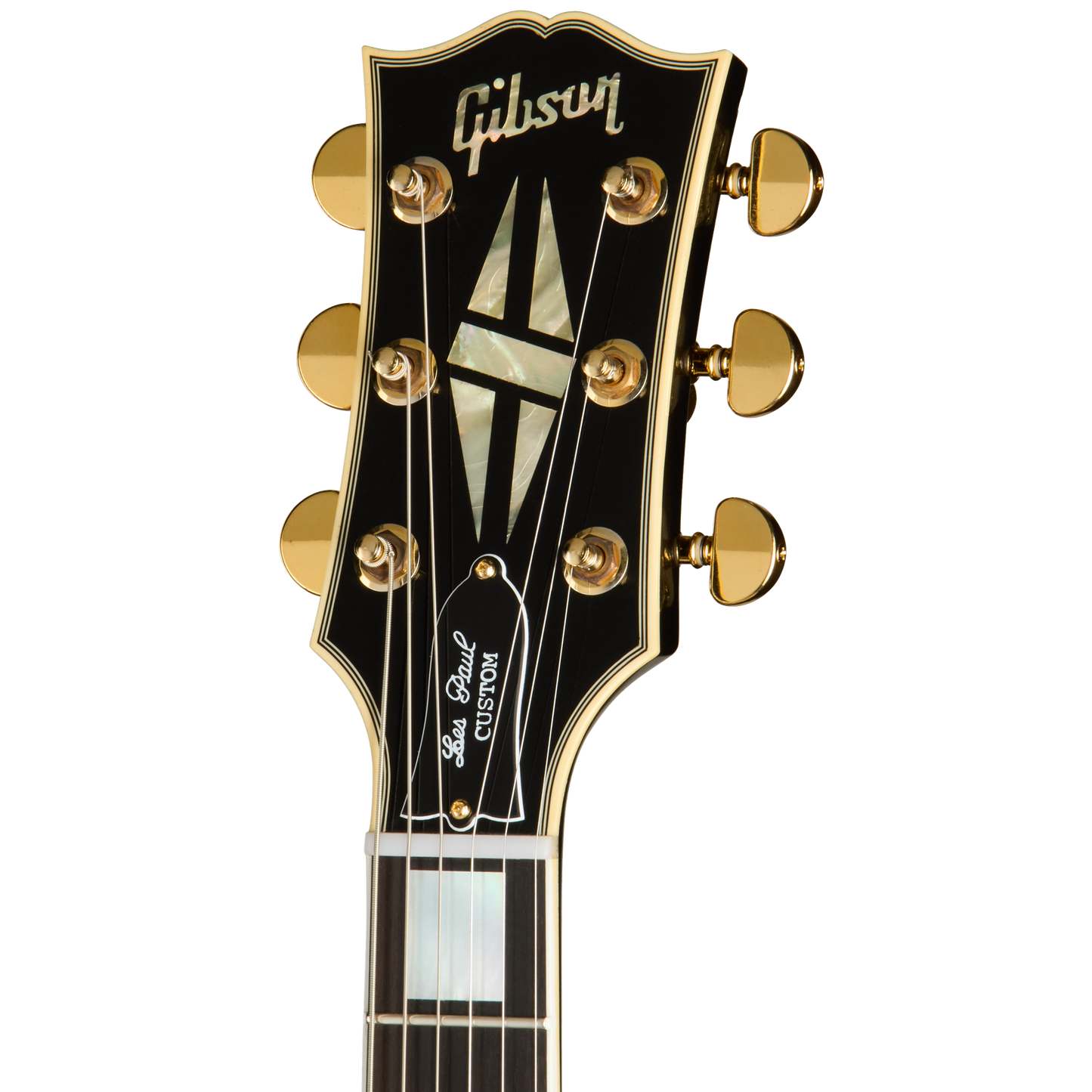 Gibson Custom Mick Ronson 1968 Les Paul Custom Collector's Edition, Antique Natural/Ebony Electric Guitar Gibson Custom