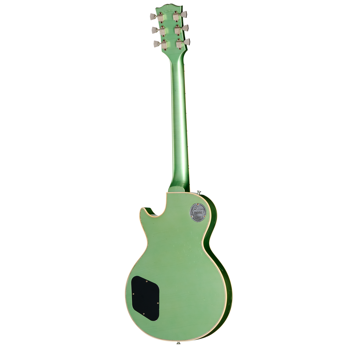 Gibson Custom 1968 Les Paul Custom Reissue, Light Aged, Jade Green Electric Guitar Gibson Custom
