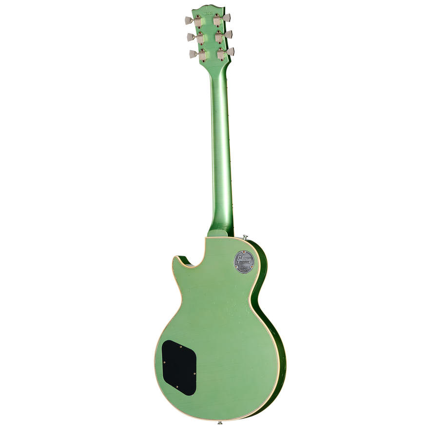 Gibson Custom 1968 Les Paul Custom Reissue, Light Aged, Jade Green Electric Guitar Gibson Custom