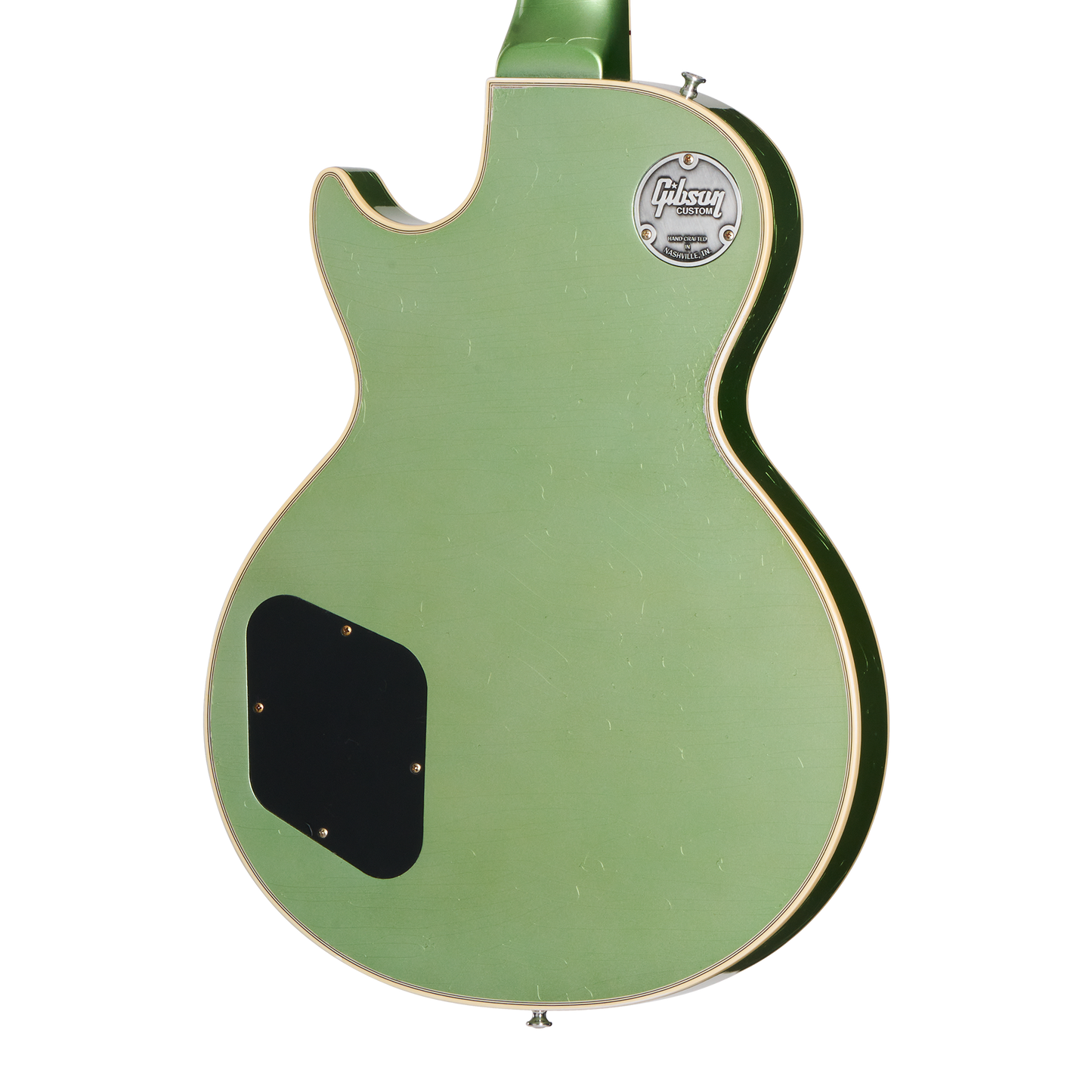 Gibson Custom 1968 Les Paul Custom Reissue, Light Aged, Jade Green Electric Guitar Gibson Custom
