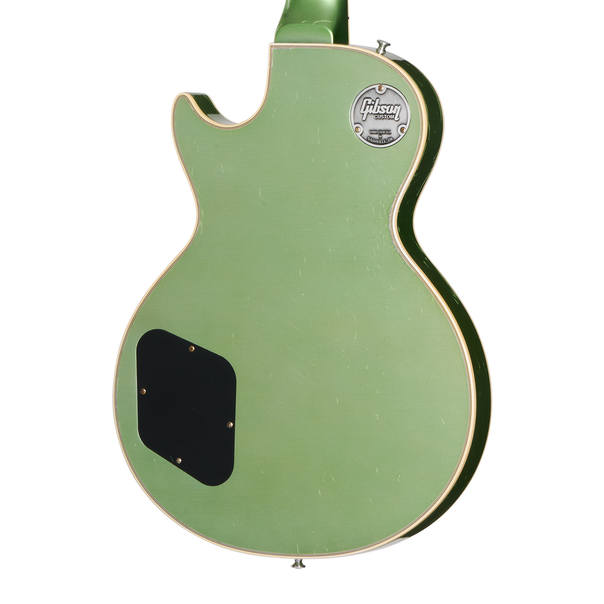 Gibson Custom 1968 Les Paul Custom Reissue, Light Aged, Jade Green Electric Guitar Gibson Custom