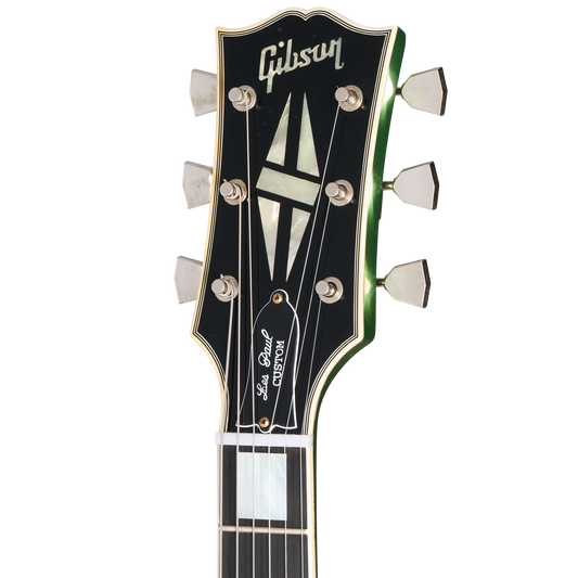 Gibson Custom 1968 Les Paul Custom Reissue, Light Aged, Jade Green Electric Guitar Gibson Custom