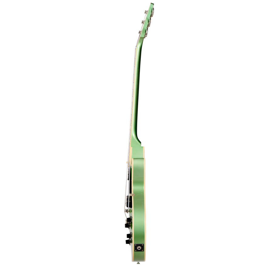 Gibson Custom 1968 Les Paul Custom Reissue, Light Aged, Jade Green Electric Guitar Gibson Custom