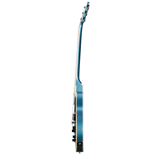 Gibson Custom 1968 Les Paul Custom Reissue, Light Aged, Antique Pelham Blue Electric Guitar Gibson Custom