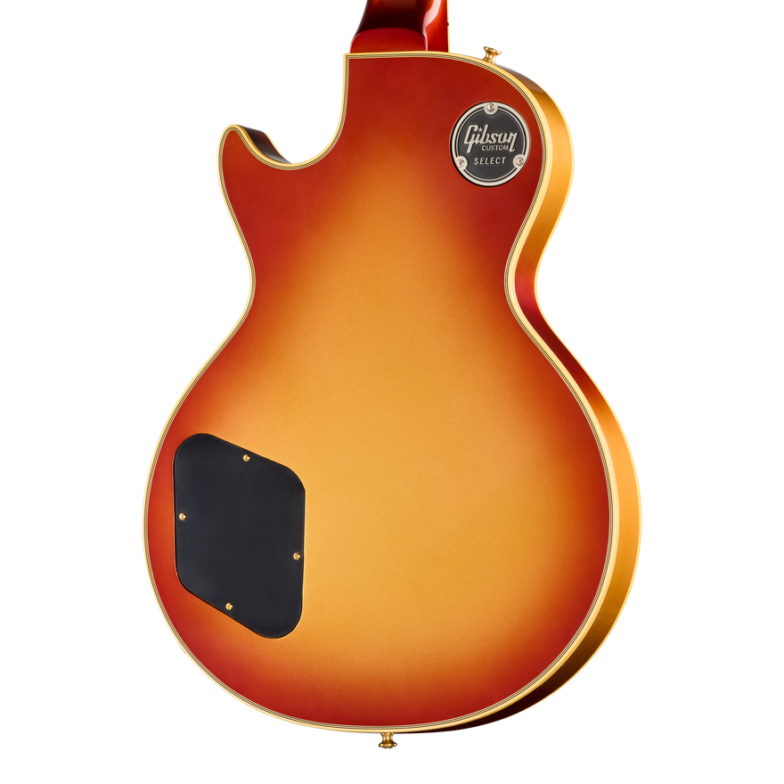 Gibson Custom 1968 Les Paul Custom Reissue, VOS, Harvest Gold Electric Guitar Gibson Custom