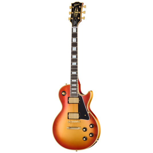 Gibson Custom 1968 Les Paul Custom Reissue, VOS, Harvest Gold Electric Guitar Gibson Custom