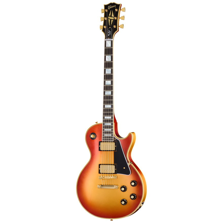 Gibson Custom 1968 Les Paul Custom Reissue, VOS, Harvest Gold Electric Guitar Gibson Custom