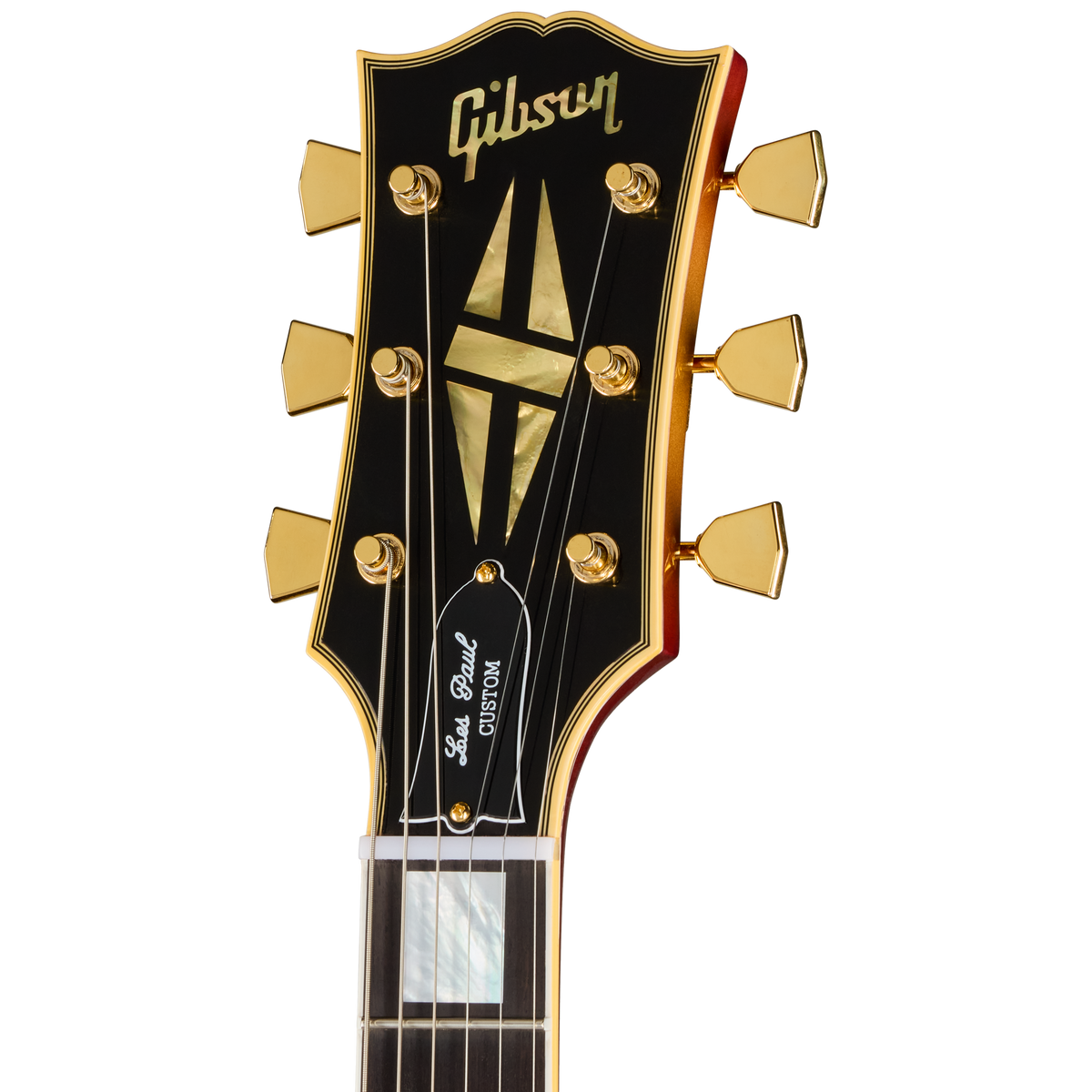 Gibson Custom 1968 Les Paul Custom Reissue, VOS, Harvest Gold Electric Guitar Gibson Custom