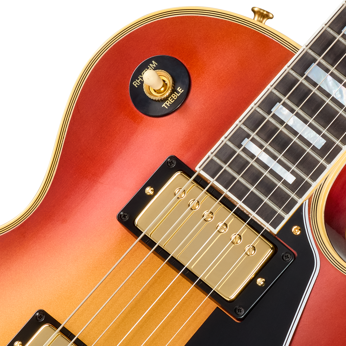 Gibson Custom 1968 Les Paul Custom Reissue, VOS, Harvest Gold Electric Guitar Gibson Custom
