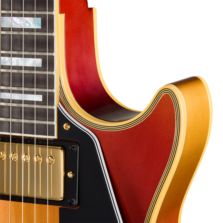 Gibson Custom 1968 Les Paul Custom Reissue, VOS, Harvest Gold Electric Guitar Gibson Custom