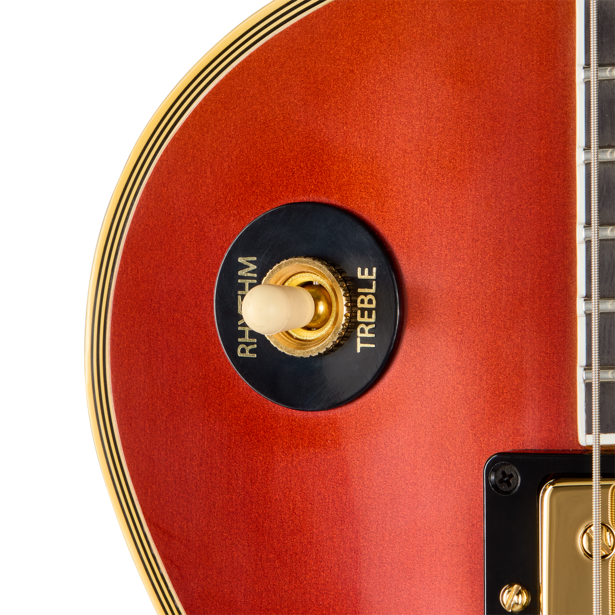 Gibson Custom 1968 Les Paul Custom Reissue, VOS, Harvest Gold Electric Guitar Gibson Custom