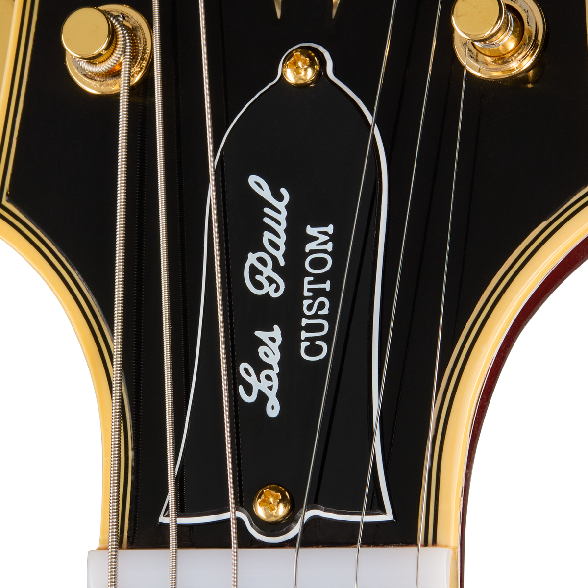 Gibson Custom 1968 Les Paul Custom Reissue, VOS, Harvest Gold Electric Guitar Gibson Custom