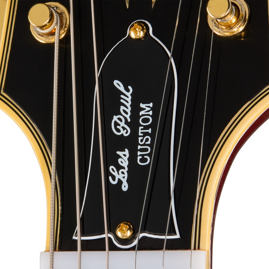 Gibson Custom 1968 Les Paul Custom Reissue, VOS, Harvest Gold Electric Guitar Gibson Custom