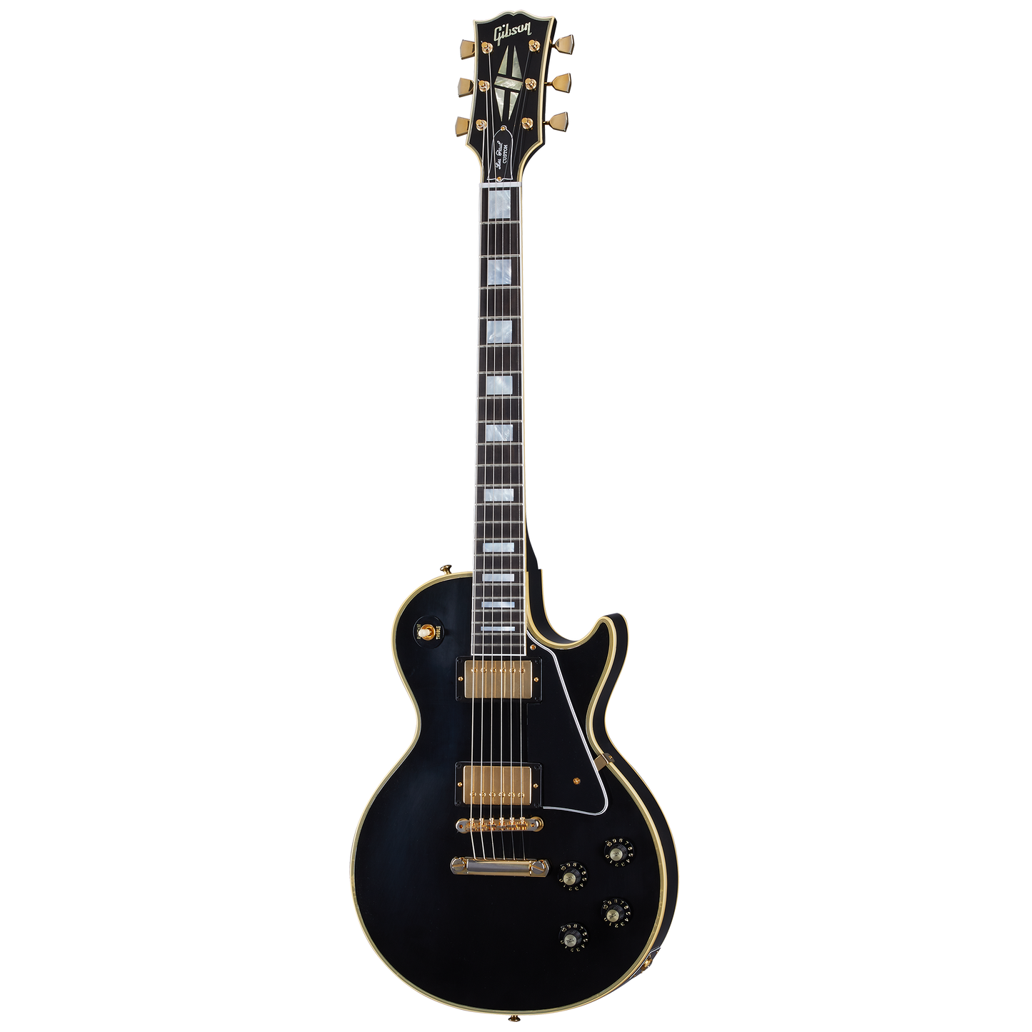 Gibson Custom 1968 Les Paul Custom Reissue, Ultra Light Aged, Ebony Electric Guitar Gibson Custom