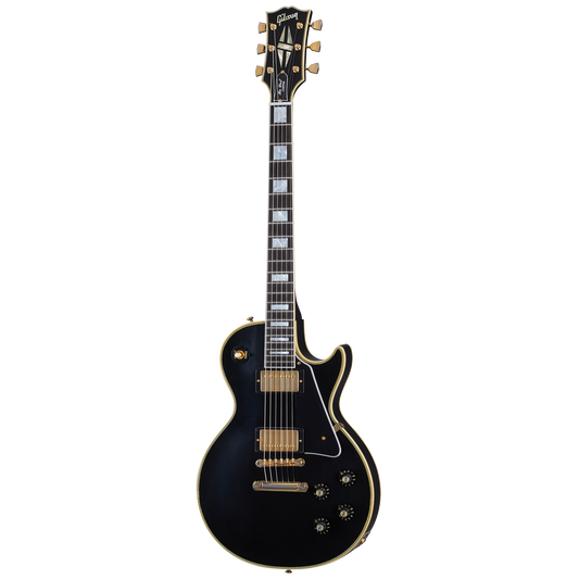 Gibson Custom 1968 Les Paul Custom Reissue, Ultra Light Aged, Ebony Electric Guitar Gibson Custom