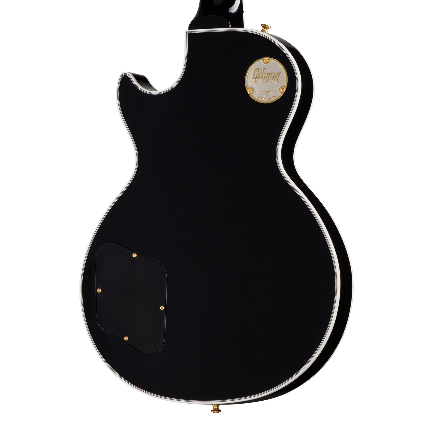 Gibson Custom Les Paul Custom Long Scale, Ebony Electric Guitar Gibson Custom