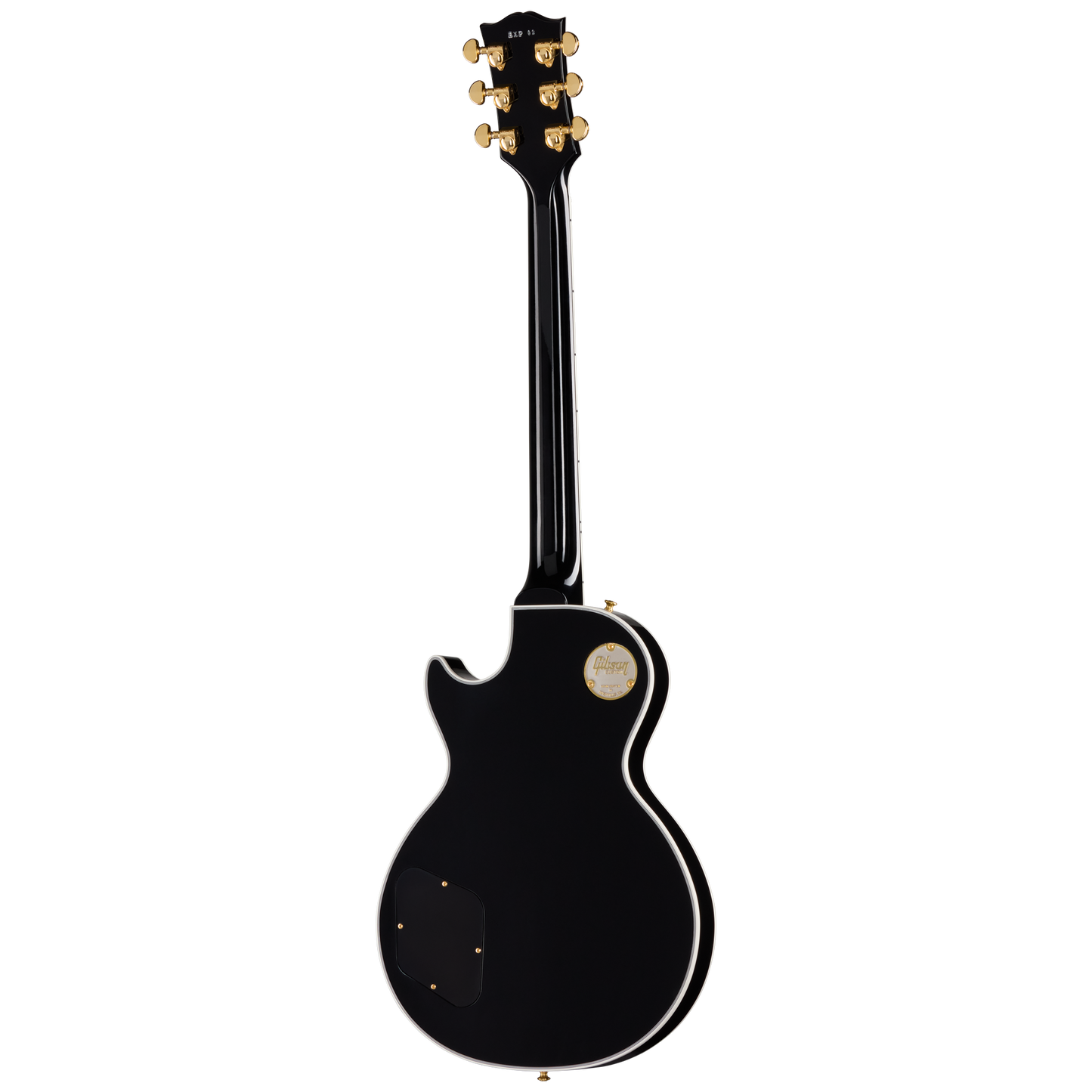 Gibson Custom Les Paul Custom Long Scale, Ebony Electric Guitar Gibson Custom