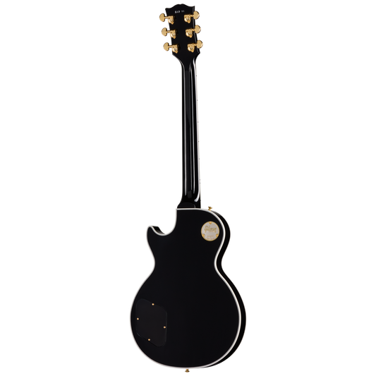 Gibson Custom Les Paul Custom Long Scale, Ebony Electric Guitar Gibson Custom