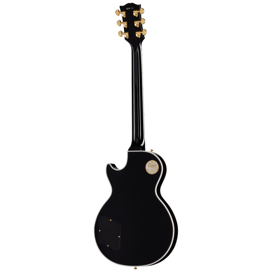 Gibson Custom Les Paul Custom Long Scale, Ebony Electric Guitar Gibson Custom