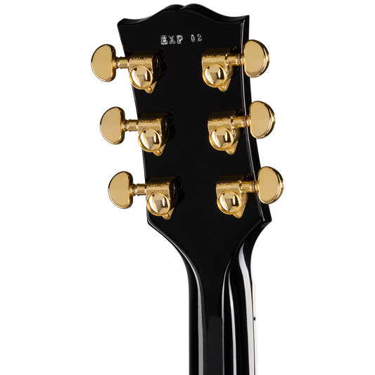 Gibson Custom Les Paul Custom Long Scale, Ebony Electric Guitar Gibson Custom