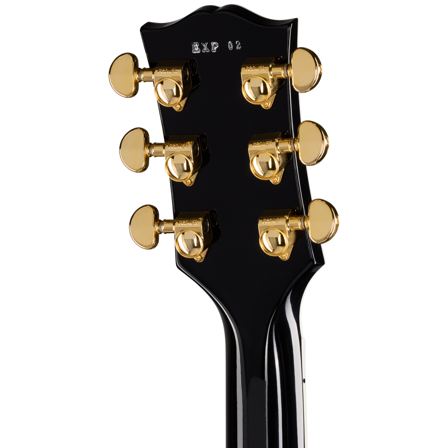 Gibson Custom Les Paul Custom Long Scale, Ebony Electric Guitar Gibson Custom