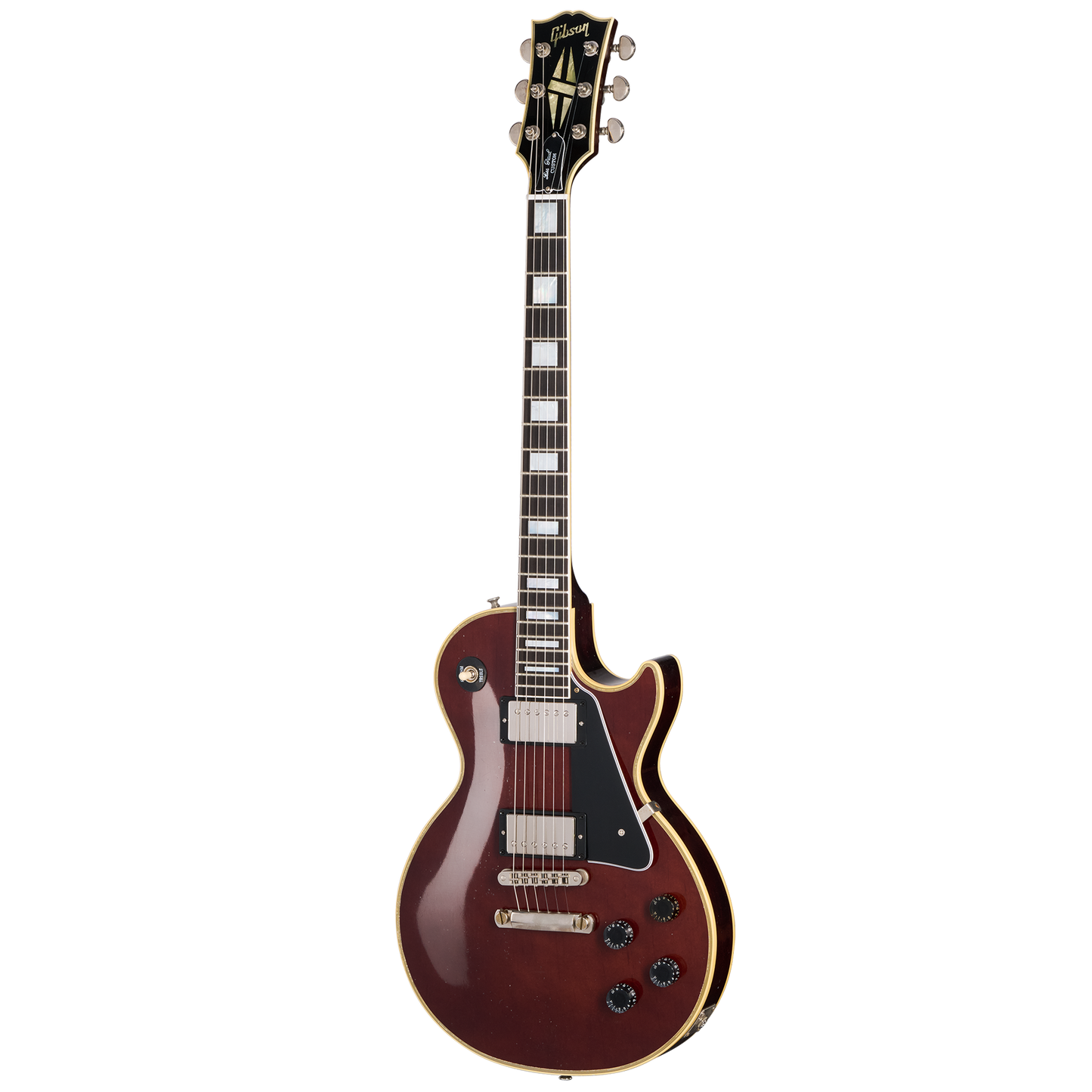Gibson Custom Les Paul Custom, Light Aged, Earl Grey Electric Guitar Gibson Custom