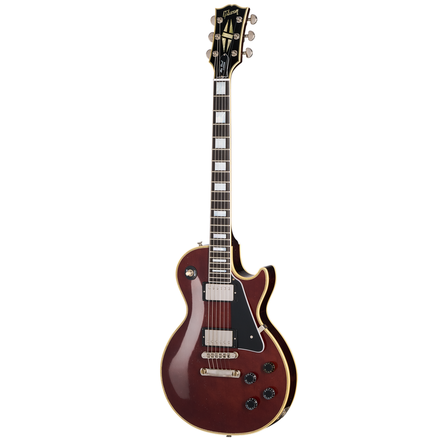 Gibson Custom Les Paul Custom, Light Aged, Earl Grey Electric Guitar Gibson Custom