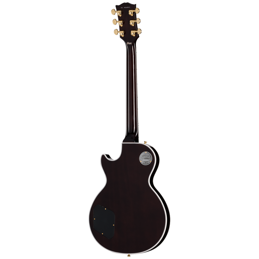 Gibson Custom Les Paul Custom 5A Quilt with F-Holes, Cobra Burst Electric Guitar Gibson Custom