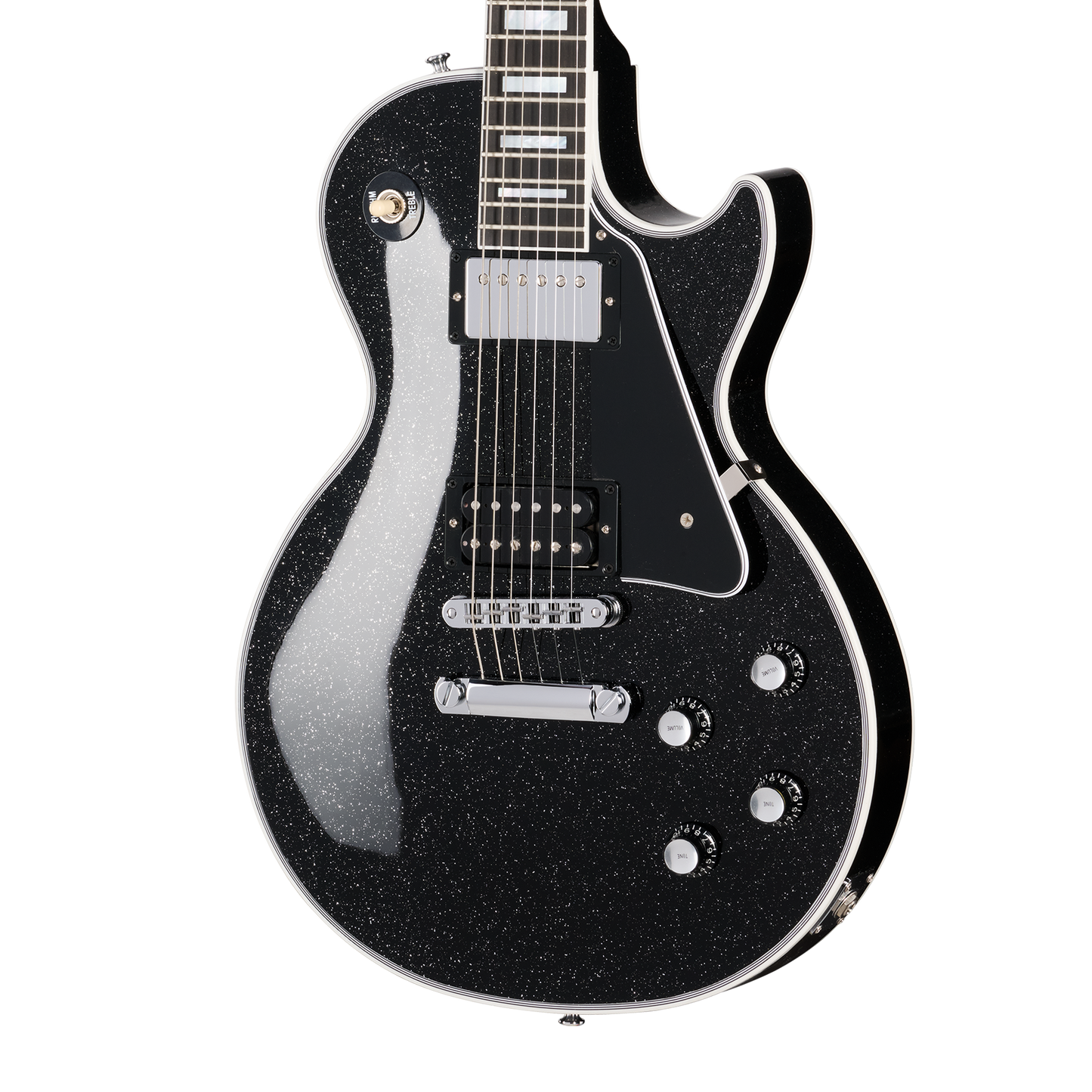 Gibson Custom Les Paul Custom, Andromeda Black, Chrome Hardware Electric Guitar Gibson Custom