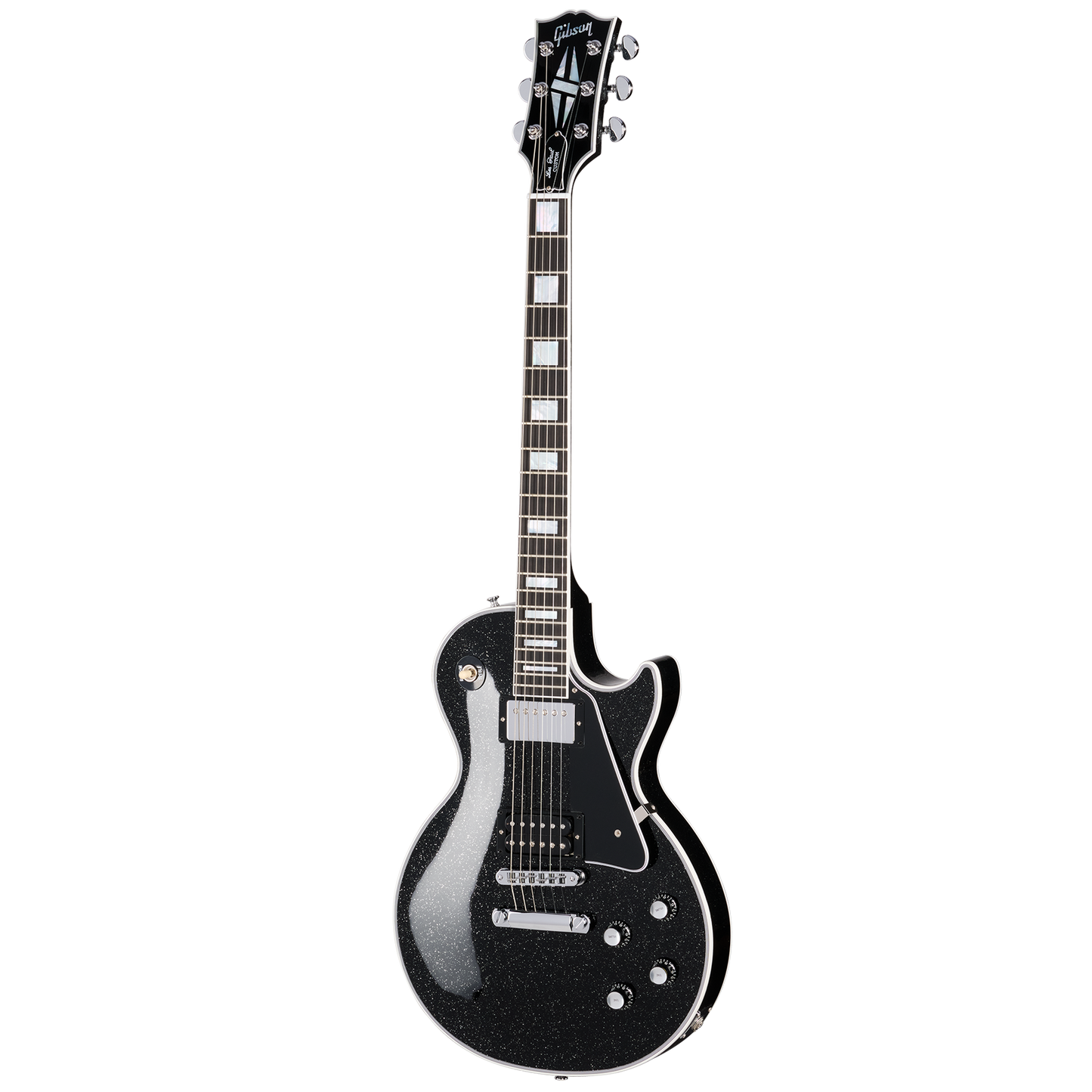 Gibson Custom Les Paul Custom, Andromeda Black, Chrome Hardware Electric Guitar Gibson Custom