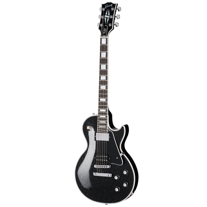 Gibson Custom Les Paul Custom, Andromeda Black, Chrome Hardware Electric Guitar Gibson Custom