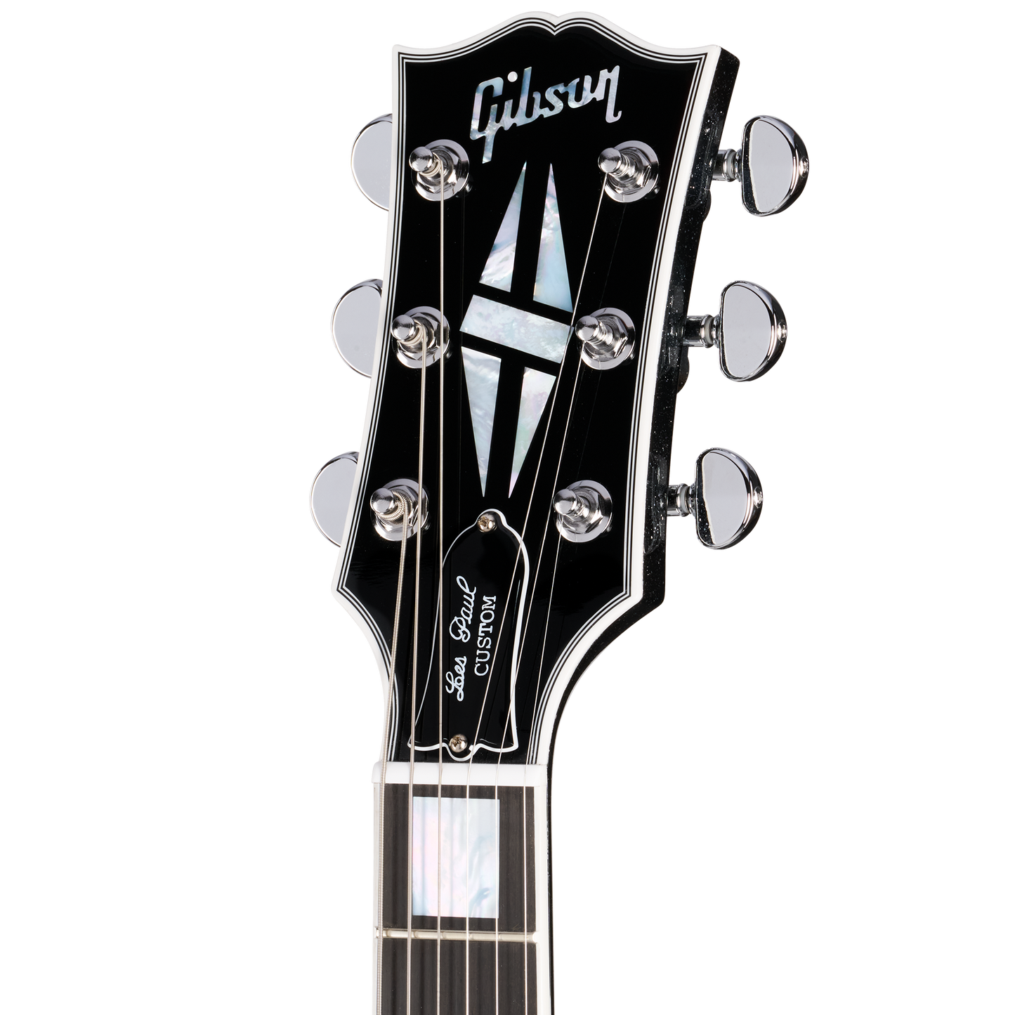 Gibson Custom Les Paul Custom, Andromeda Black, Chrome Hardware Electric Guitar Gibson Custom