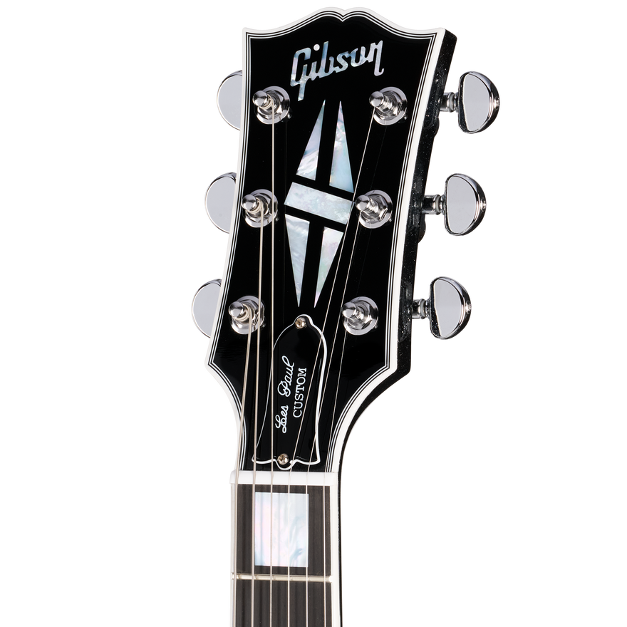 Gibson Custom Les Paul Custom, Andromeda Black, Chrome Hardware Electric Guitar Gibson Custom