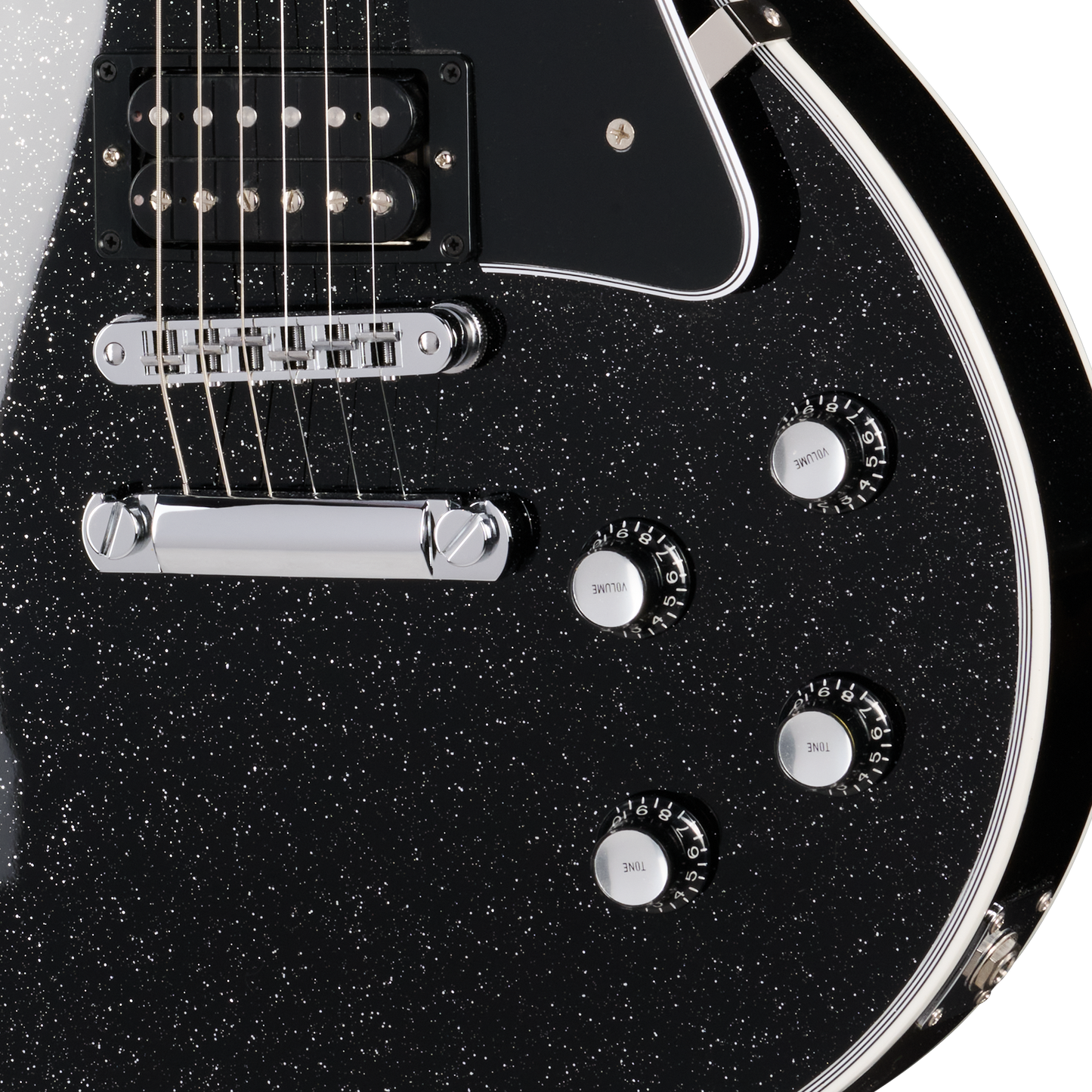 Gibson Custom Les Paul Custom, Andromeda Black, Chrome Hardware Electric Guitar Gibson Custom