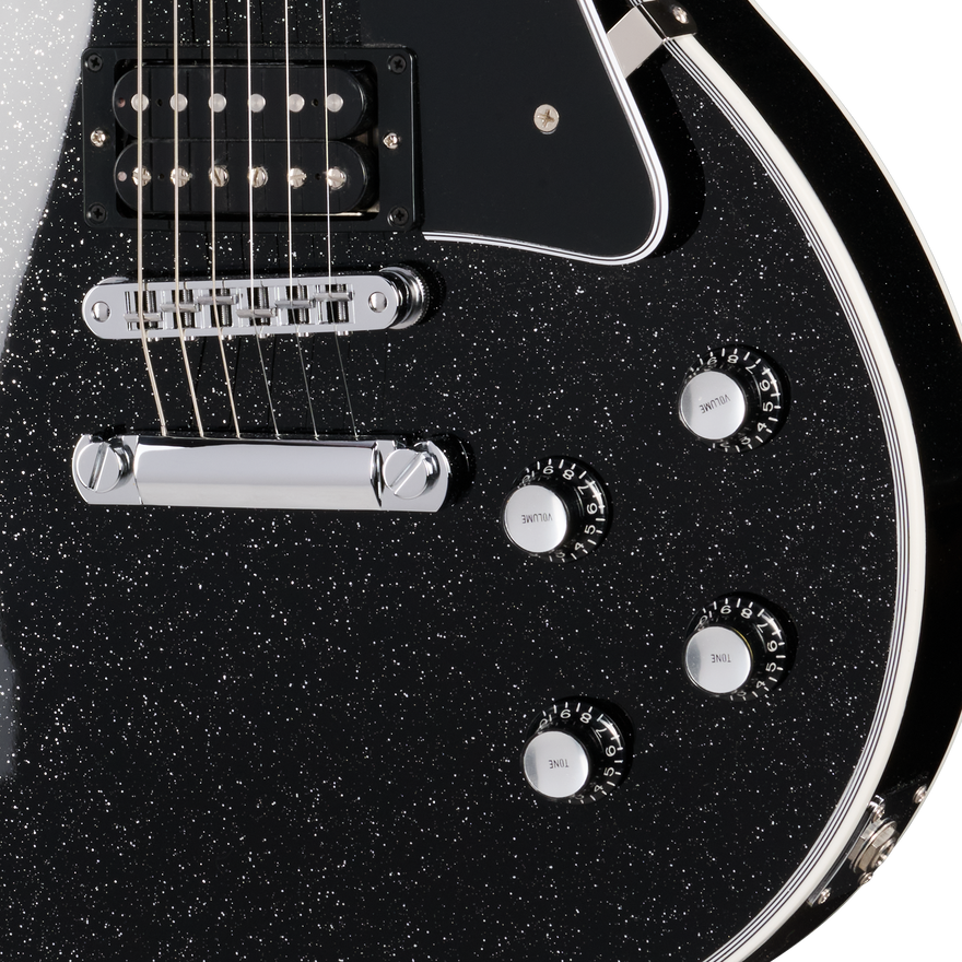 Gibson Custom Les Paul Custom, Andromeda Black, Chrome Hardware Electric Guitar Gibson Custom