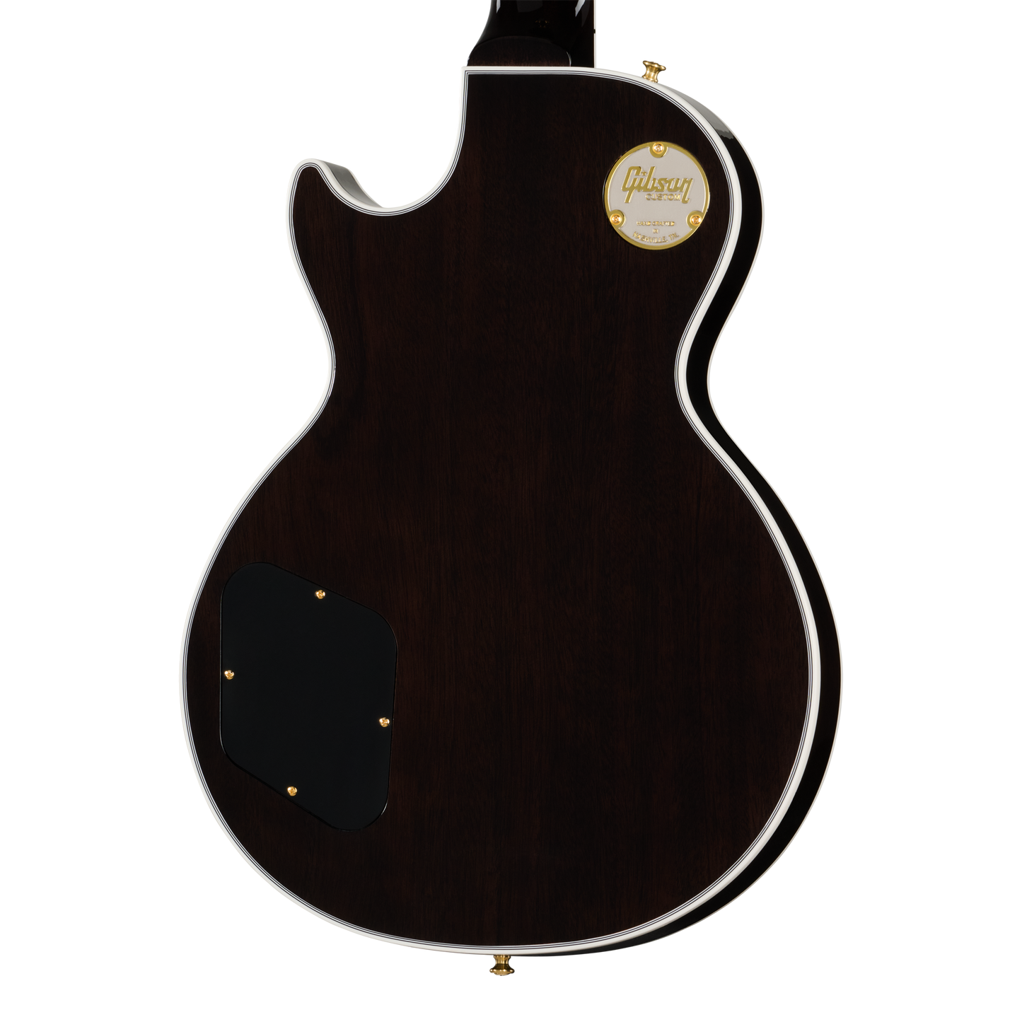 Gibson Custom Les Paul Custom with Figured Maple Heartwood Top, Gloss, Light Charcoal Electric Guitar Gibson Custom