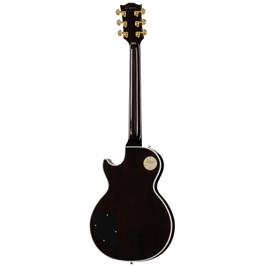 Gibson Custom Les Paul Custom with Figured Maple Heartwood Top, Gloss, Light Charcoal Electric Guitar Gibson Custom