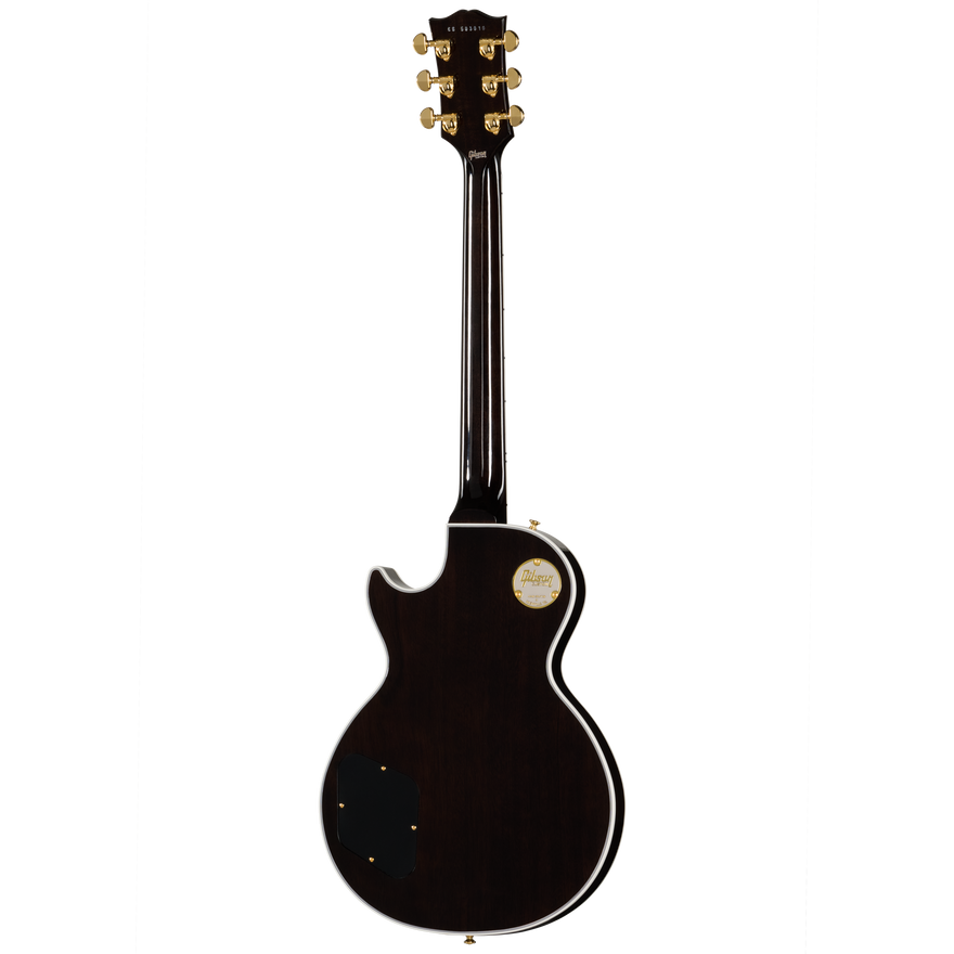 Gibson Custom Les Paul Custom with Figured Maple Heartwood Top, Gloss, Light Charcoal Electric Guitar Gibson Custom