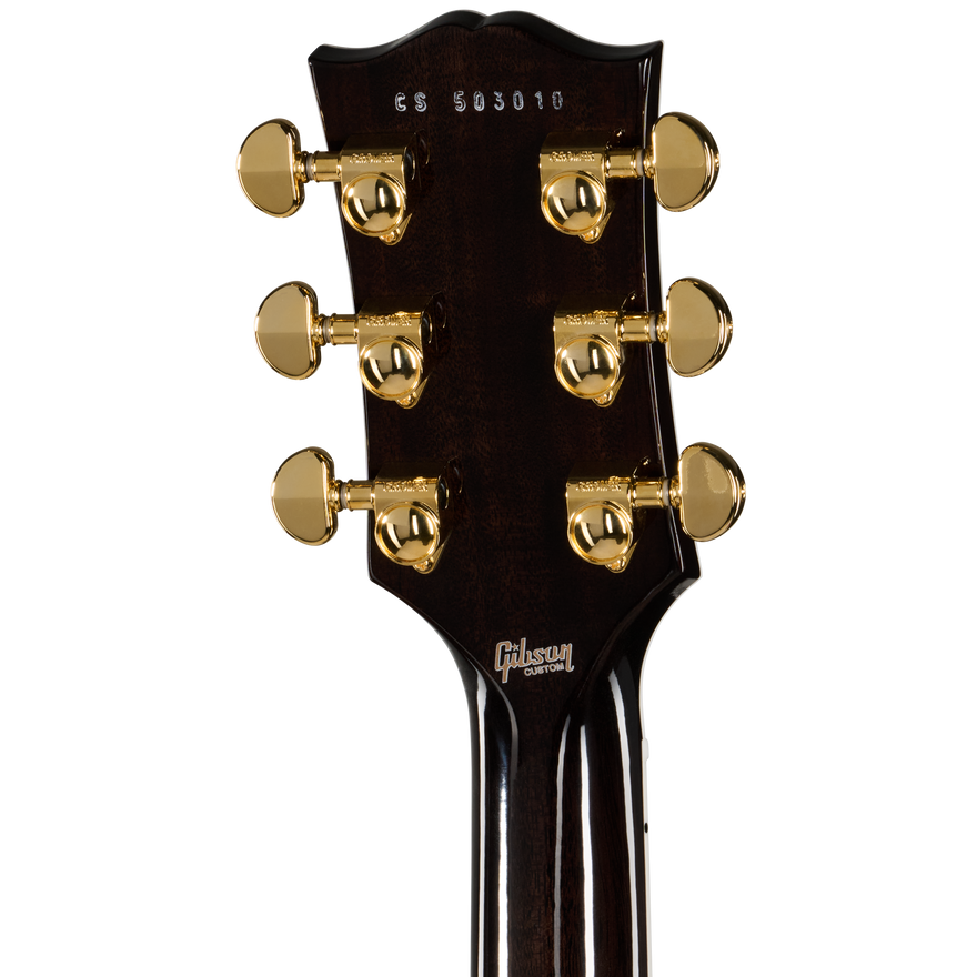 Gibson Custom Les Paul Custom with Figured Maple Heartwood Top, Gloss, Light Charcoal Electric Guitar Gibson Custom