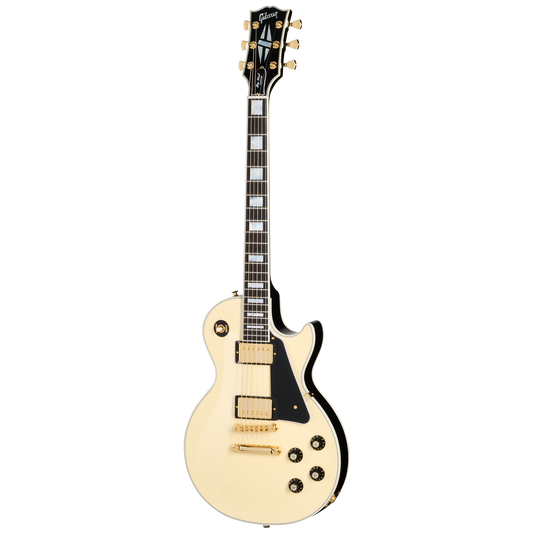 Gibson Les Paul Custom 70s, Buttercream Top Electric Guitar Gibson